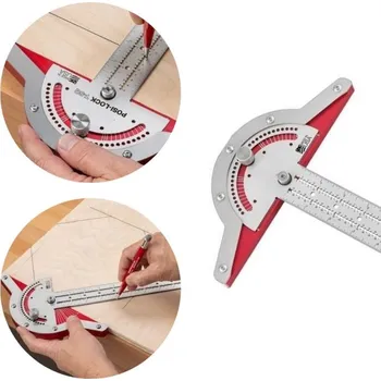 Úhloměr Truhlářské pravítko na hrany