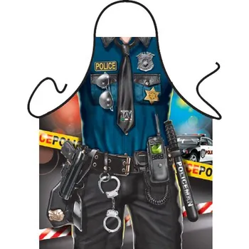 Kuchyňská zástěra Zástěra Policista