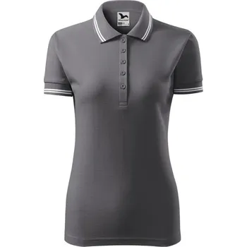 Dámské tričko Urban polokošile dámská XXL ocelově šedá