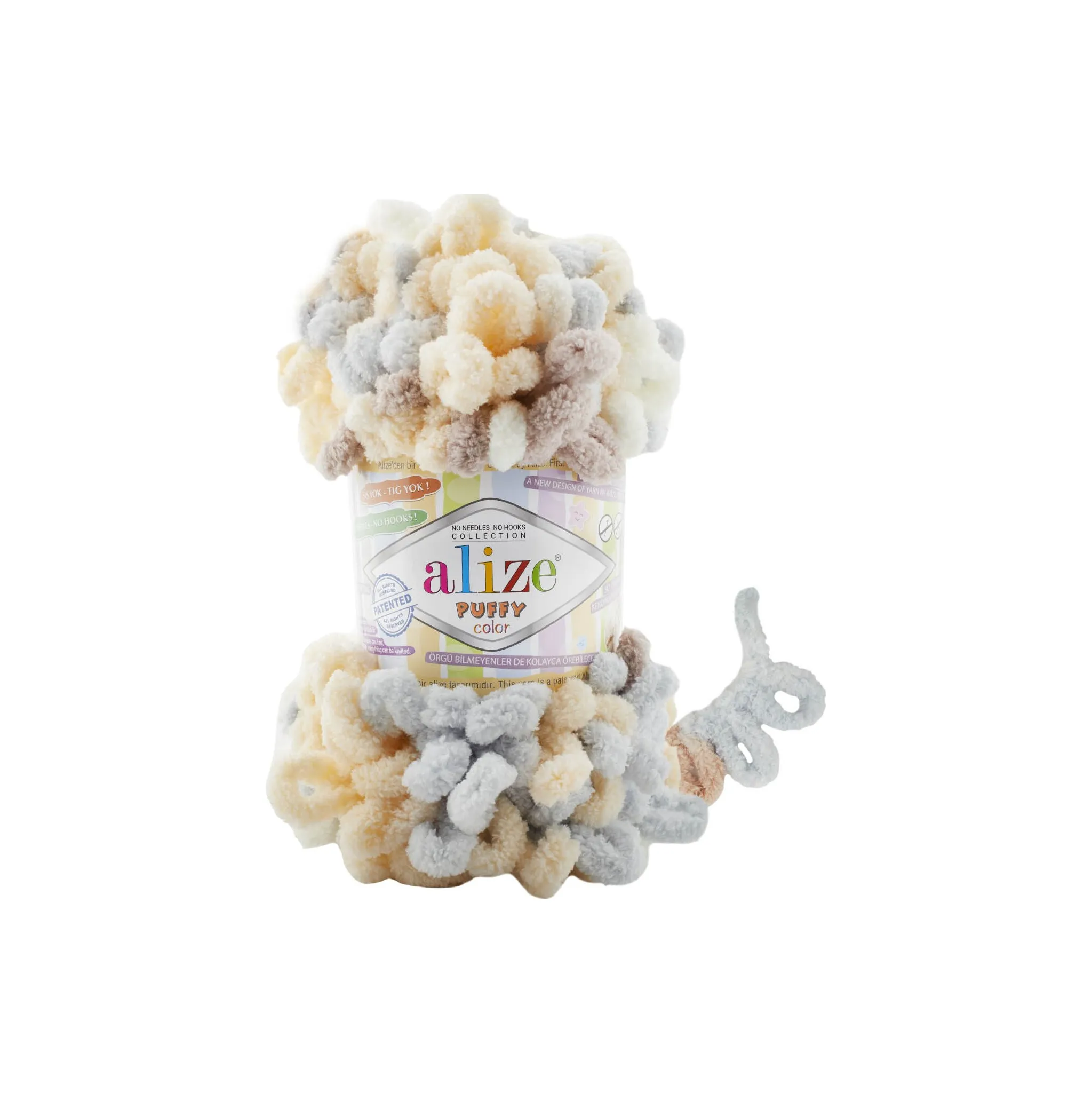 Fotografie 1 - Příze Alize Puffy Color 6463
