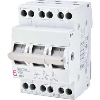 přepínač Přepínač sítí - ETI 3P/40A I-0-II