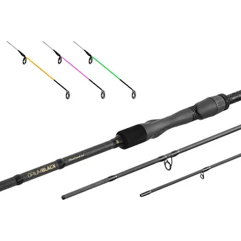 Rybářský prut Delphin Opium BlacxFEEDER 3G TechnoCORK + 3 špičky Velikost: 12ft/360cm/80g