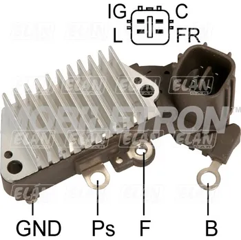 Alternátor Regulátor alternátoru Denso 102211-2310