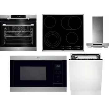 Set domácích spotřebičů AEG BPK556360M + AEG Mastery DirectTouch HK654070XB + AEG Mastery DBB5660HM + AEG Mastery MSB2547D-M + AEG FSK73607Z