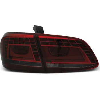 Zadní světlomet TUNING-TEC Zadní světla VW Passat sedan B7 10-14 červená/kouřová LED