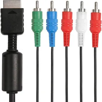 Video kabel PSko Komponentní AV kabel pro PS2 a PS3, 1,8m, nový 5092