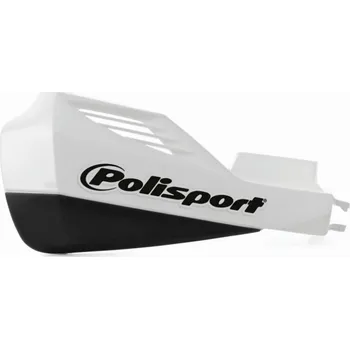 Chrániče páček POLISPORT MX ROCKS with lever mounting system bílá