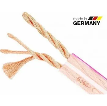 Audio kabel EagleCable Calypso LS transparent 2x2,5mm - 6m