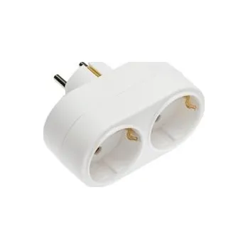 Elektroinstalační krabice GTV Rozdělovač schuko 1 na 2