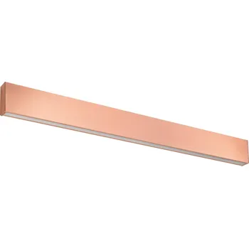 Nástěnné svítidlo Linea Light 8918 Box_W1, měděné nástěnné svítidlo, 41W LED 3000K, délka 91,9cm