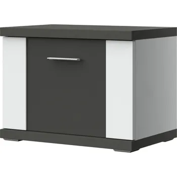 Komoda Skříň Manhattan plus typ 74 Bílá arctic VL/dub wotan