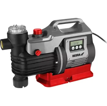 Čerpadlo Dedra Zahradní čerpadlo 1000W, LCD SMART DED8869LCD chytré (Dedra DED8869LCD chytré čerpadlo pro napájení zavlažovacích systémů nebo vodovodních systémů)