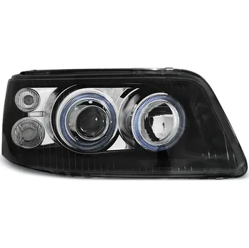 Přední světlomet TUNING-TEC Přední světla VW T5 03-09 Angel Eyes - černé
