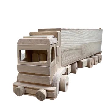 Dřevěná hračka Kamión se skříní