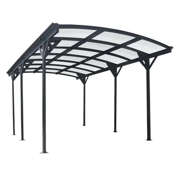 Přístřešek na auto Přístřešek na auto Carport 300 x 505 x 238 cm antracit