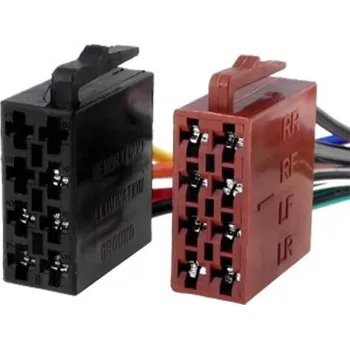 Příslušenství pro autorádio Konektory ISO univerzální zástrčky