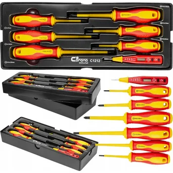 Šroubovák RICHMANN/CORONA Šroubováky pro elektrikáře izolované 5-dílná sada Corona