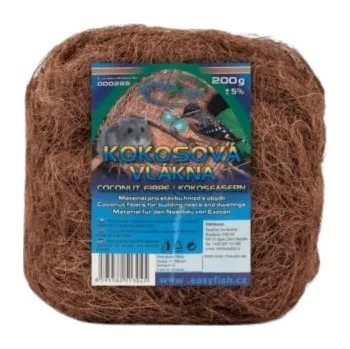 Krmivo pro ptáka Easyfish Kokosová vlákna pro exoty 200 g