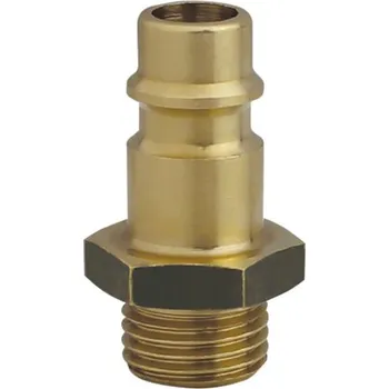 Fitinka Pneu Trn s vnějším závitem 1/4" AG mosaz - ESX14NA