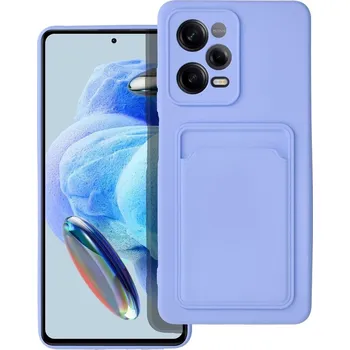 Pouzdro na mobilní telefon Beweare Vyztužený silikonový kryt s kapsičkou na Xiaomi Redmi Note 12 Pro / Poco X5 Pro - fialový