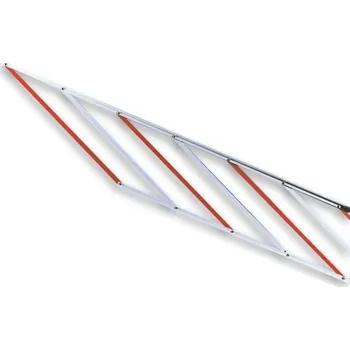 NICE S.p.A. NICE WA13 - Hliníková záclonka pro ramena WA1/21/22, XBA5, XBA14, XBA15 a XBA19, délka 2 m