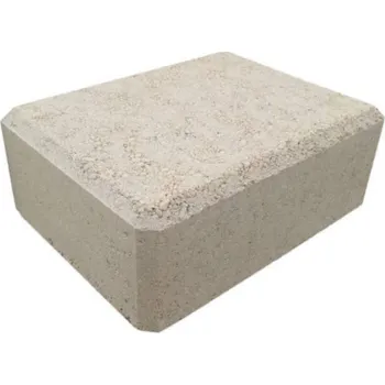 Zahradní obrubník Tvárnice PRESBETON SIMPLE BLOCK HX 1/30/AFU hladká okrová