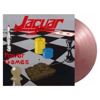 Zahraniční hudba LP Jaguar: Power Games LTD | NUM | CLR 2023 180g Numbered Coloured & Red And Silver Mixed Vinyl Limited Edition