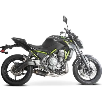 Výfuk pro motocykl Kawasaki Ninja 650 laděný výfuk COBRA Full Systém Svody + koncovka SP2 carbon black underengine