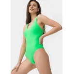 4F 4FSS23USWSF026 GREEN NEON Dámské plavky US M