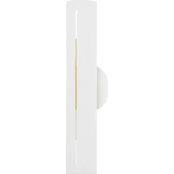 Nástěnné svítidlo HUDSON VALLEY nástěnné svítidlo BRANDON ocel bílá E27 2x40W B7881-GSW-CE