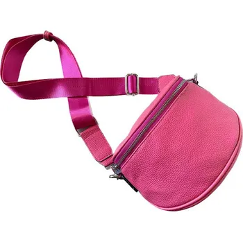 Ledvinka Piazza Italia Dámská crossbody ledvinka větší - růžová