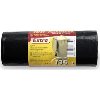Pytle na odpadky Pytle na odpadky Tuti, extra silný, 135 l, 10 ks ,balení 10 ks TUTI
