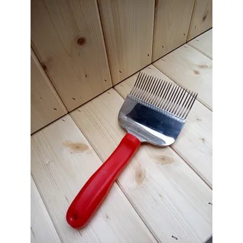 Odvíčkovací vidlička lomená 25 jehel s plastovou rukojetí (Odvíčkovací potřeby)