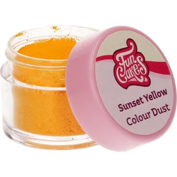 Potravinářské barvivo FunCakes Prachová barva FUN CAKES - SUNSET YELLOW
