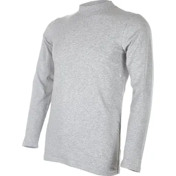 Pánské tričko Tričko pánské DR tenké stojáček Outlast® - šedý melír XXL