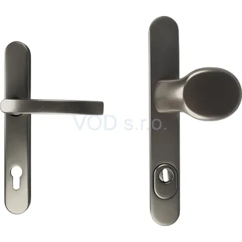 Dveřní kování Dieckmann Koule/klika KRONOS bezp. F4 / ZA, 8mm, PZ 92/