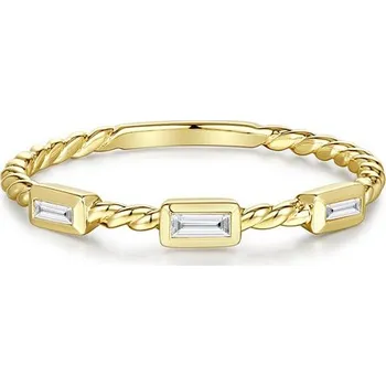 Prsten Zlatý prsten AURINO se zirkony R25281ZCZZ4Y-54