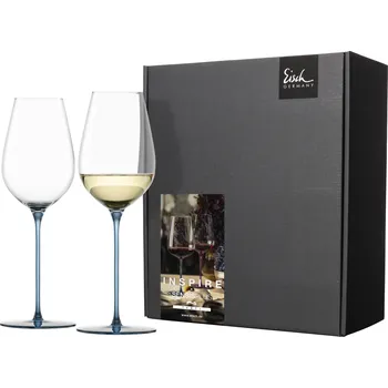 Sklenice Eisch INSPIRE SENSISPLUS Sada 2 sklenic na osvěžující vína modrá