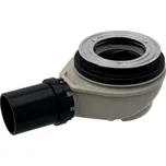 Geberit sifon sprchový d90mm, BEZ KRYTKY, odp.trubka d50mm na kloubu 150.550.00.1