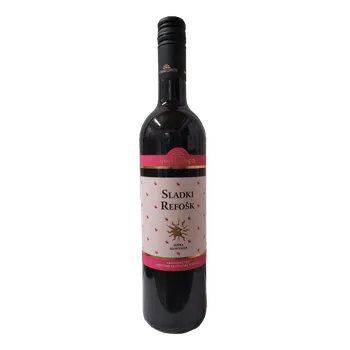 Víno Sladký Refošk 2023 (sladké červené víno)