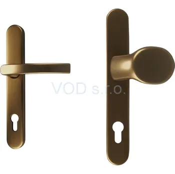 Dveřní kování Dieckmann Koule/klika KRONOS F4 starobronz / ZA, 8mm, PZ 92/