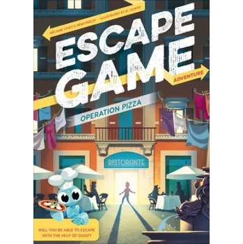 Cizojazyčná kniha Escape Game Adventure: Operation Pizza – Remi Prieur,El Gunto (EN)