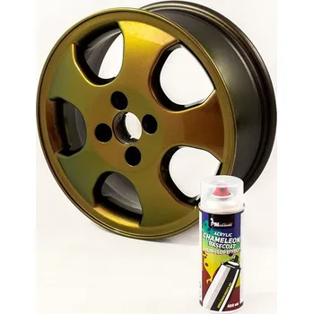 Autolak PMcolours Chameleon Old Time (bronzovo-zelená), 400 ml sprej