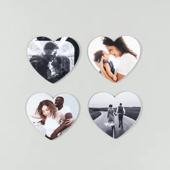 Dekorativní magnet Srdcové magnety 7 cm