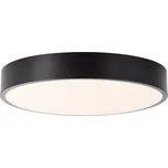 Brilliant G97013/06 SLIMLINE - Stropní LED černé svítidlo, LED 12W, 3000K, Ø 33cm (Přisazené kulaté černé LED svítidlo)