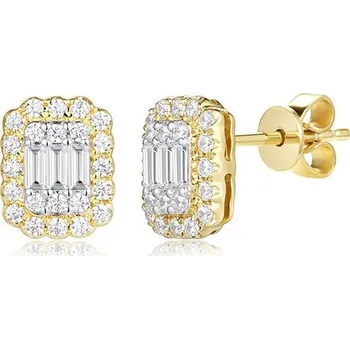 Náušnice Zlaté náušnice AURINO se zirkony E27454QCZZ4Y-1