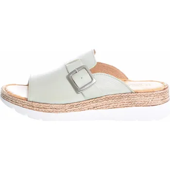 Dámská obuv DÁMSKÉ PANTOFLE NA KLÍNKU ŠVÉDSKÉ ZNAČKY TEN POINTS TP 60320 505 Velikost: 37, barva: 505 mint green