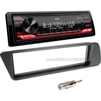 Autorádio Autorádio PEUGEOT 306 JVC KD-X282BT Bluetooth s instalační sadou