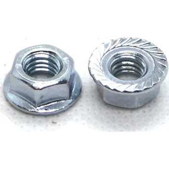 Matice M6 Matice s ozubeným límcem DIN 6923 ZB tr.8