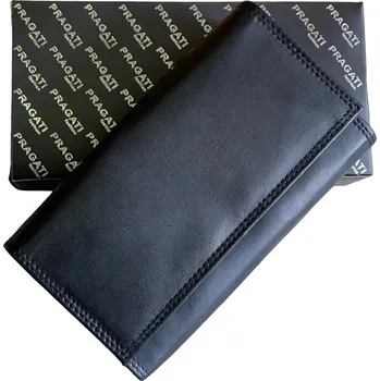 Číšnická kasírka pragati fashion pravá kůže černá md-1989